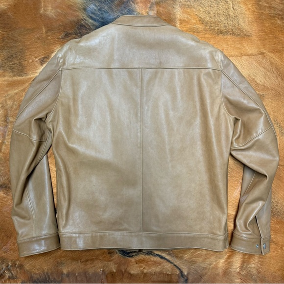 Thursday Boot Company Tan Leather Jacket - Picture 2 of 8